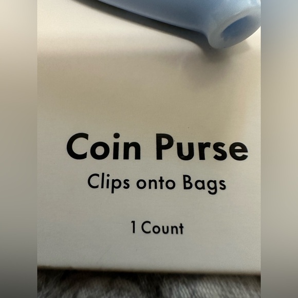 Kate Spade x Target Striped Heart Purse Coin Charm keychain - Picture 5 of 9